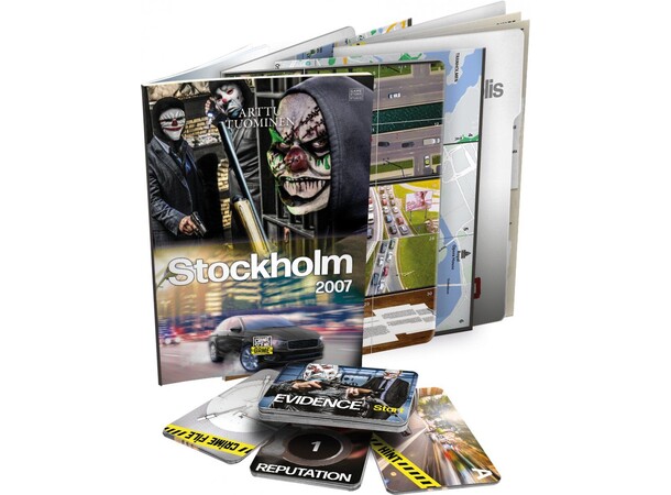 Crime Scene Stockholm 2007 Brädspel Svensk utgåva 