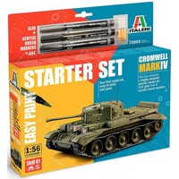 Cromwell MkIV Starter Set Italeri 1:56 Byggsats