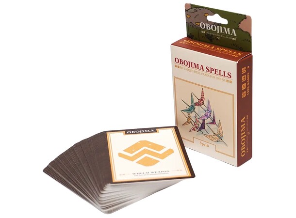D&D 5E Obojima Spell Cards 