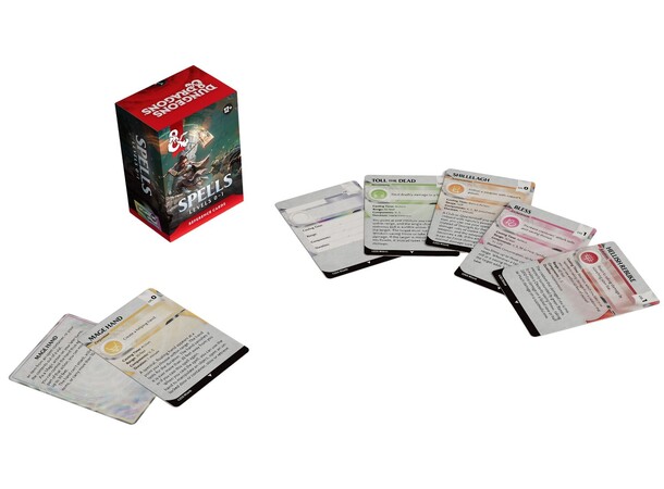 D&D Spells Levels 0-1 Dungeons & Dragons Reference Cards 