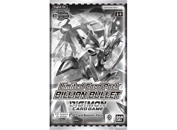Digimon CG Limited Pack Billion Bullet 