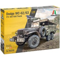 Dodge WC62/63 1.5 ton 6x6 Truck Italeri 1:35 Byggsats