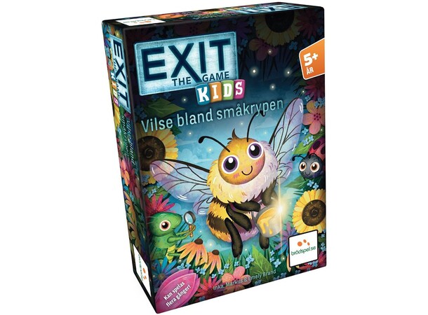 EXIT Kids 4 Brädspel Svensk utgåva - Vilse bland småkrypen 