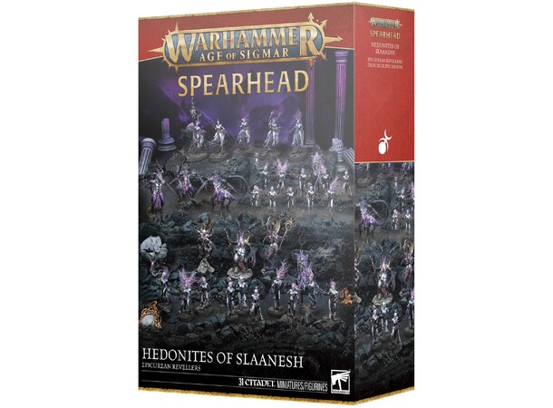 Hedonites of Slaanesh Spearhead Epicurean Revellers - Age of Sigmar 