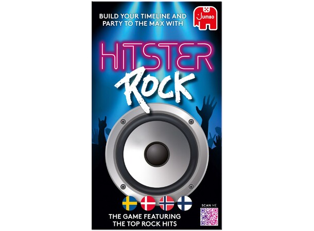 Hitster Rock Partyspel Svensk utgåva 