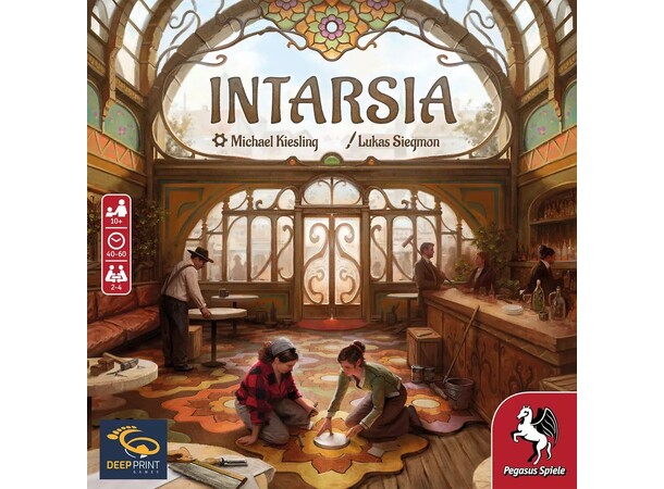 Intarsia Brädspel 