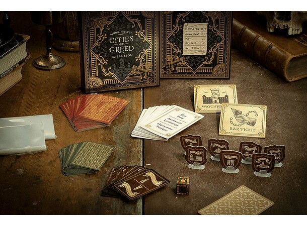 Lying Pirates Cities of Greed Expansion Expansion till Lying Pirates 