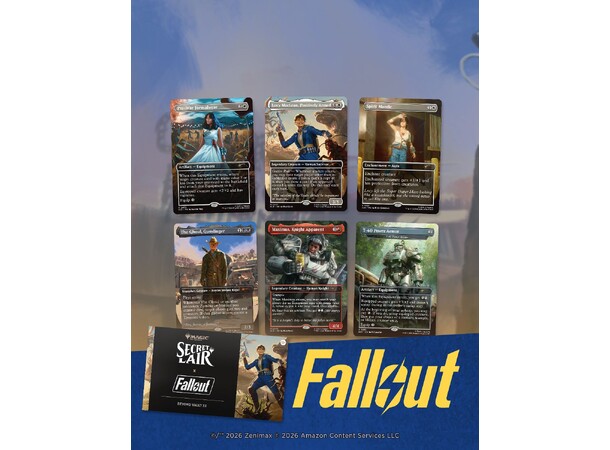 Magic Secret Lair x Fallout Vault 33 