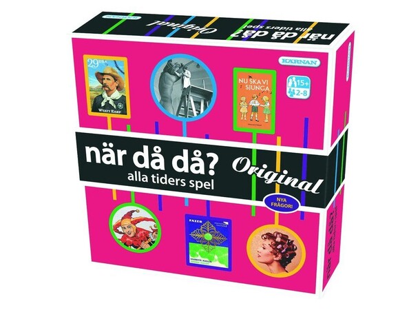 När då då Original Frågespel Svensk utgåva 