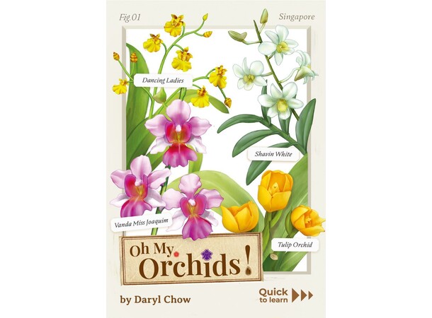 Oh My Orchids Kortspel 