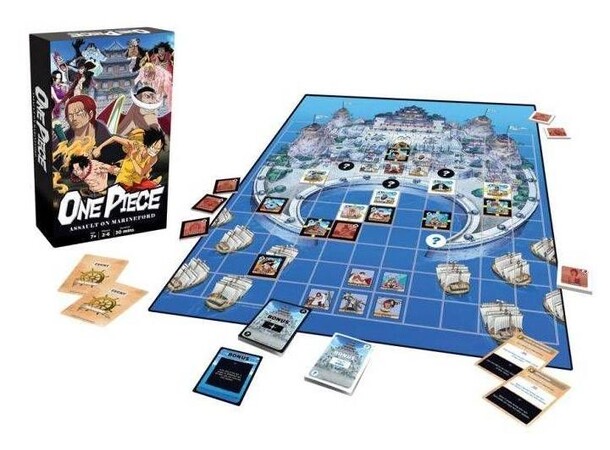 One Piece Assault on Marineford Brädspel 