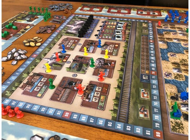 Pacific Rails Inc 2nd Edition Brädspel 
