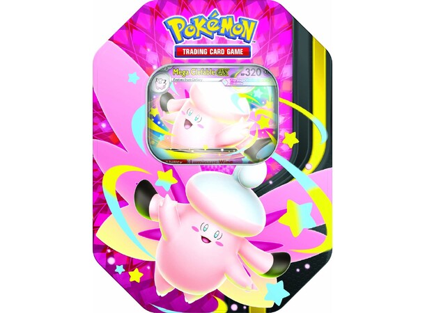 Pokemon Tin Box Mega Clefable ex Mega Moonlit 