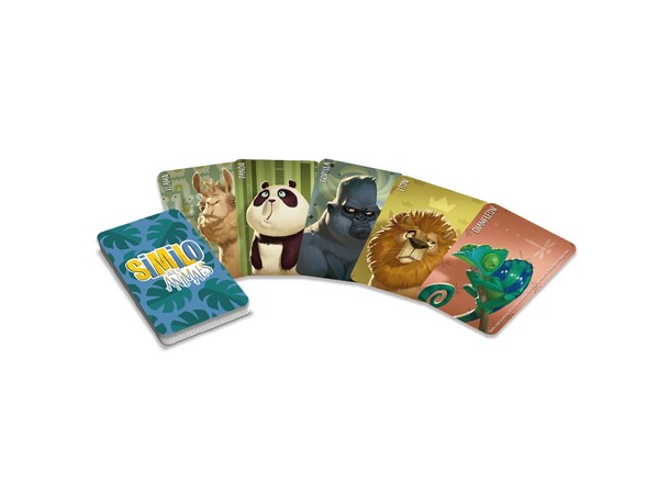 Similo Wild Animals Kortspel Svensk utgåva 