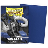 Sleeves Matte Non-Glare Blue Dragon Shield - 63x88mm