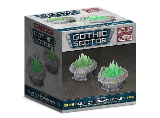 Terräng Holo Command Table Battlefield in a Box - Gothic Sector 