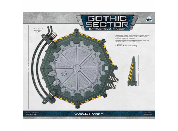 Terräng Legion Machine Cult Battlefield in a Box - Gothic Sector 