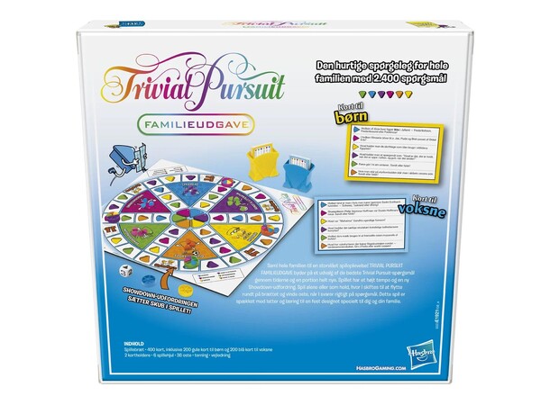Trivial Pursuit Familieudgave - DANSK 
