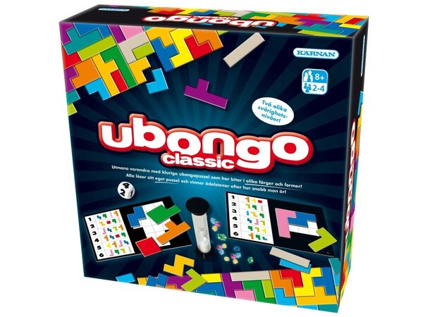 Ubongo Classic Brädspel Svensk utgåva 