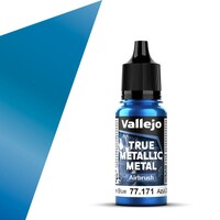 Vallejo True Metallic Airbrush Sapphire Blue - True Metallic Metal