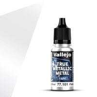 Vallejo True Metallic Light Sterling Silver - True Metallic Metal