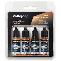 Vallejo True Metallic Set Imperial Gold True Metallic Metal