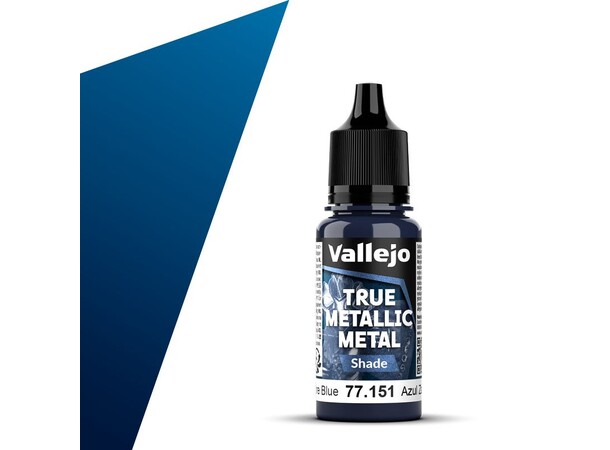 Vallejo True Metallic Shade Sapphire Blue - True Metallic Metal 
