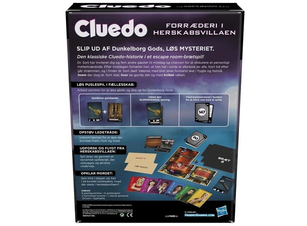 Cluedo Escape - DANSK Forræderi i Herskabsvillaen 