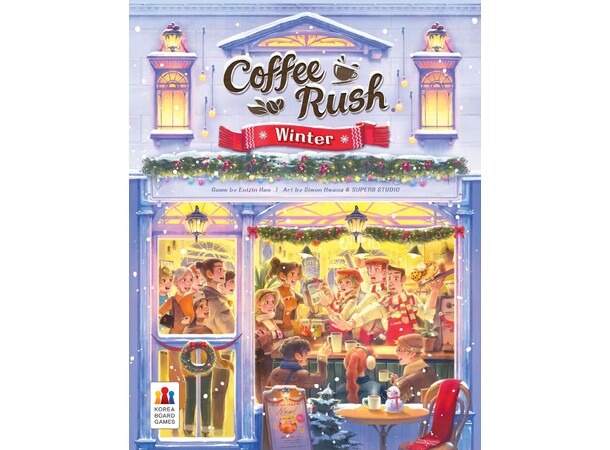 Coffee Rush Winter Brädspel 