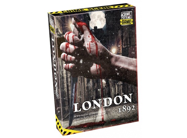 Crime Scene London 1892 Brädspel Svensk utgåva 