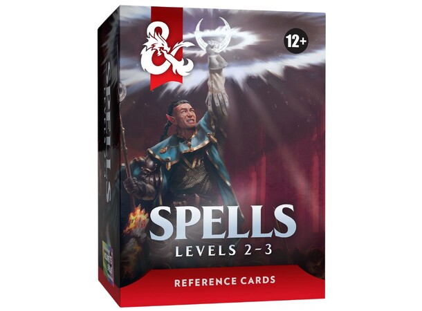 D&D Spells Levels 2-3 Dungeons & Dragons Reference Cards 