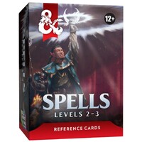 D&D Spells Levels 2-3 Dungeons & Dragons Reference Cards