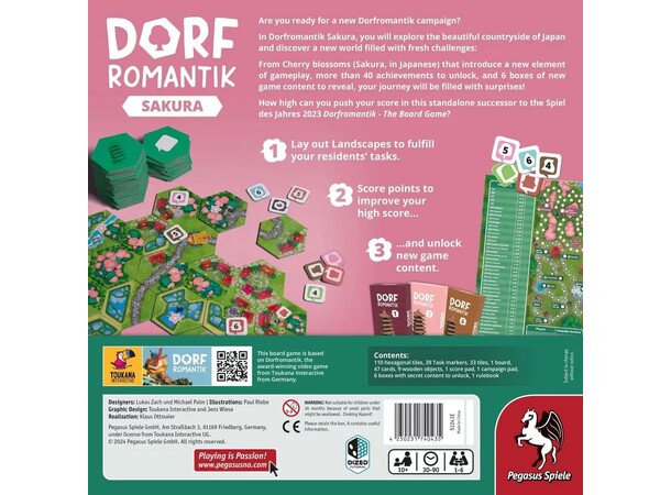 Dorfromantik Sakura Brädspel 
