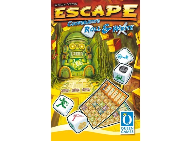 Escape Roll & Write Brädspel 