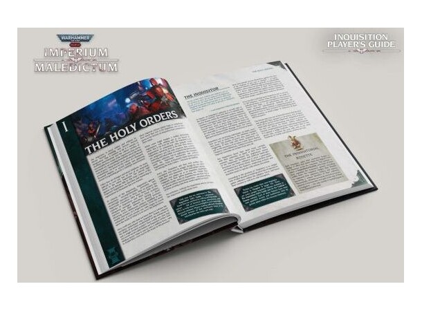 Imperium Maledictum RPG Players Guide Inquisition - Warhammer 40K 