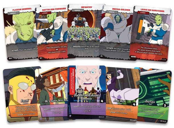 Invincible The Card Game Kortspel Guardians of the Globe 