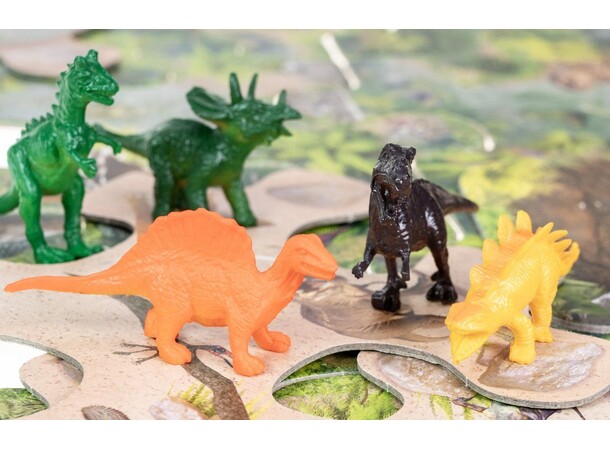 Kurragömma i Dinosaurieparken Brädspel Svensk utgåva 