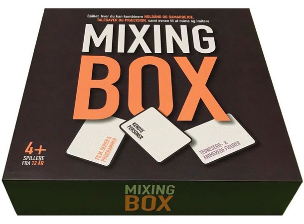 Mixing Box Margretheskål spillet - DANSK 
