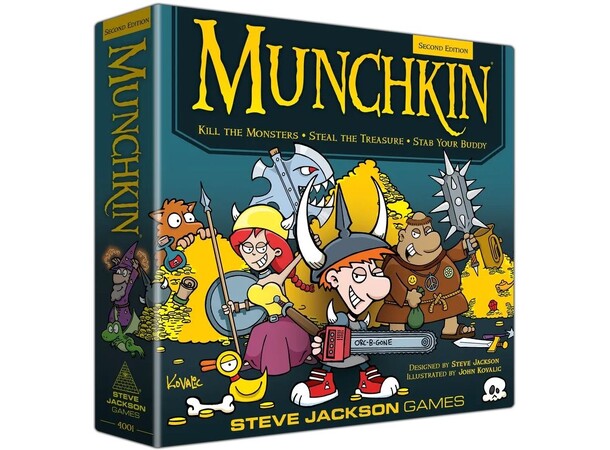 Munchkin Second Edition Brädspel 