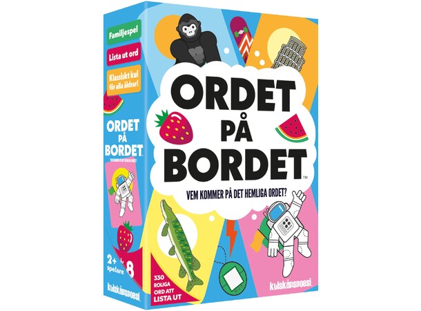 Ordet på bordet Partyspel Svensk utgåva 