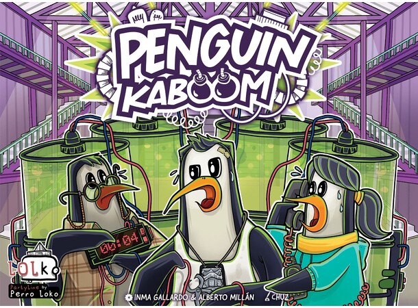 Penguin Kaboom Brädspel 