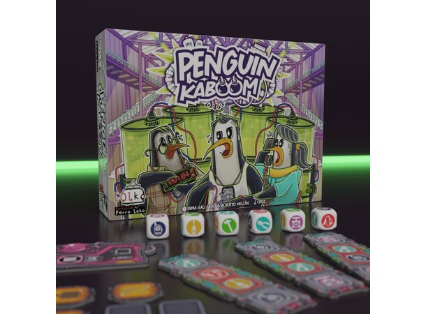 Penguin Kaboom Brädspel 