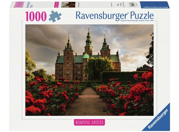 Rosenborg Castle Denmark 1000 bitar Ravensburger Puzzle Pussel 
