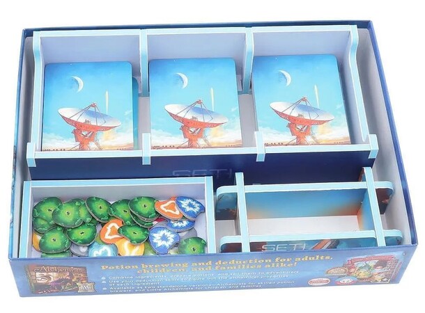 SETI Space Agencies Color Insert Folded Space 