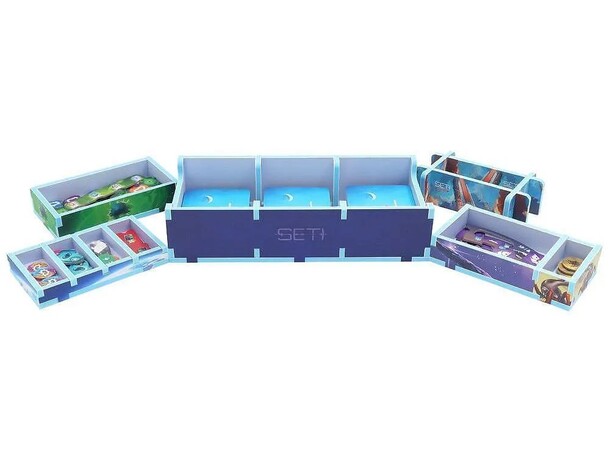 SETI Space Agencies Color Insert Folded Space 