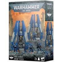 Space Marines Drop Pods Warhammer 40K
