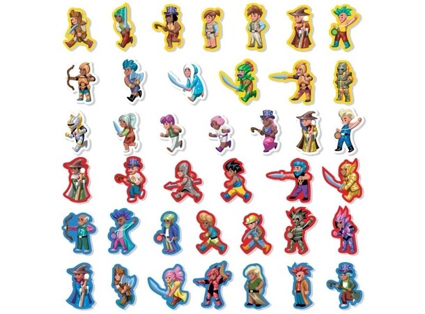 Terraria Wooden Character Pack Expansion till Terraria The Board Game 