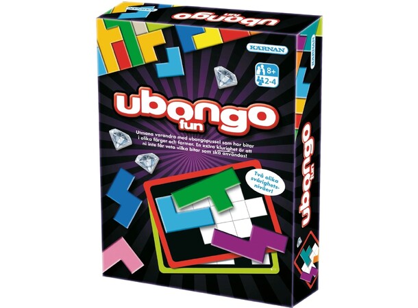 Ubongo Fun Brädspel Svensk utgåva 