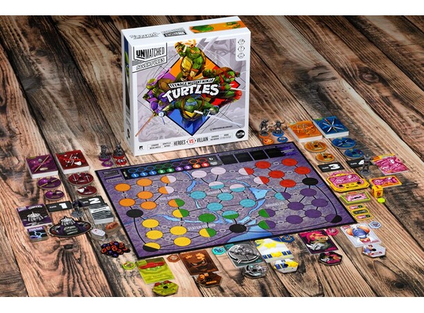 Unmatched Adventures TMNT Brädspel 