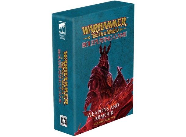 Warhammer Old World RPG Weapons/Armour Reference Card Deck 